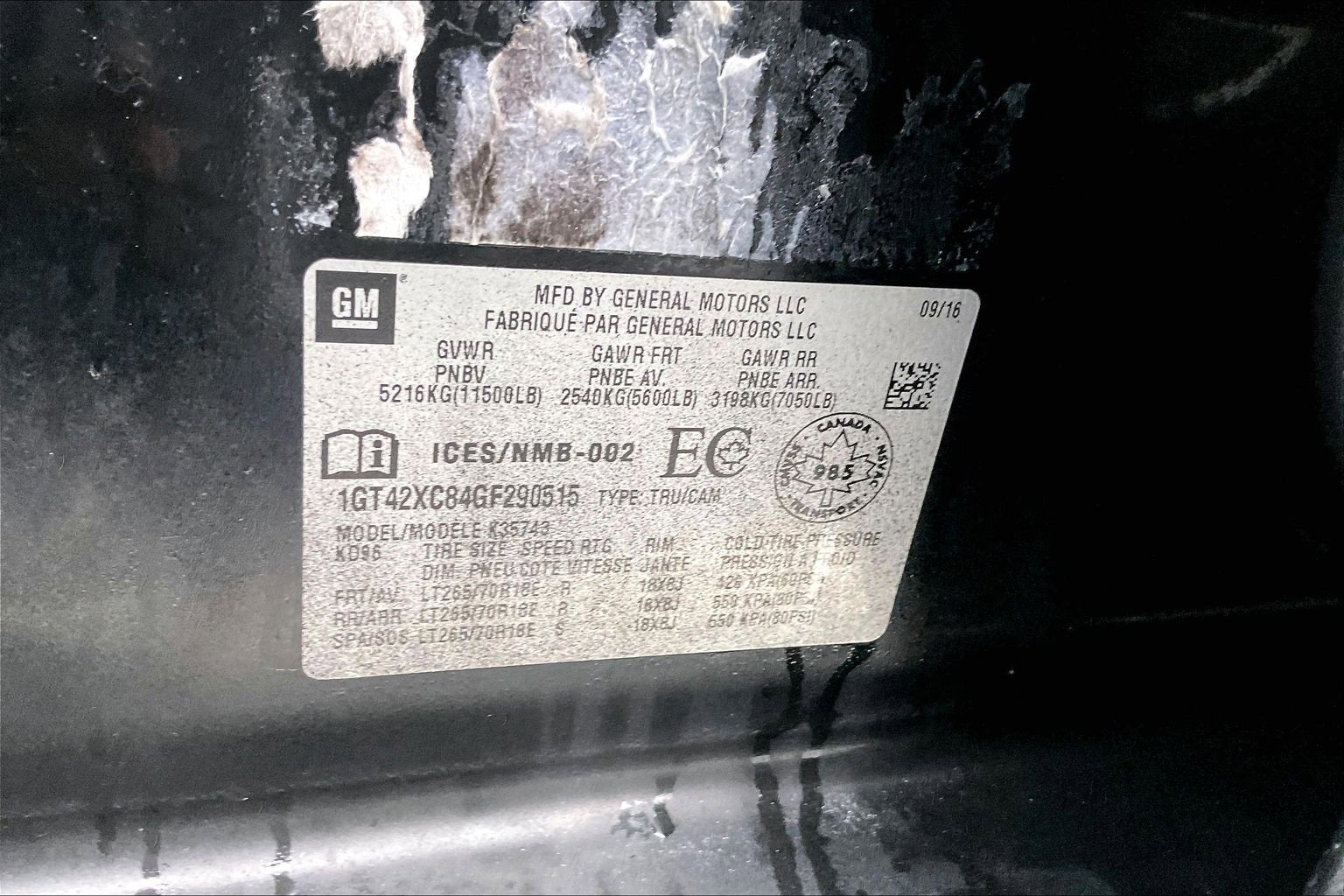 2016 GMC Sierra 3500HD SLT