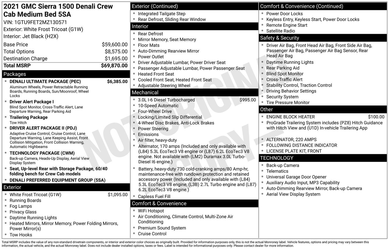 2021 GMC Sierra 1500 Denali