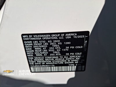 2024 Volkswagen Atlas 2.0T SE w/Technology
