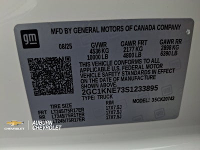 2025 Chevrolet Silverado 2500HD LT
