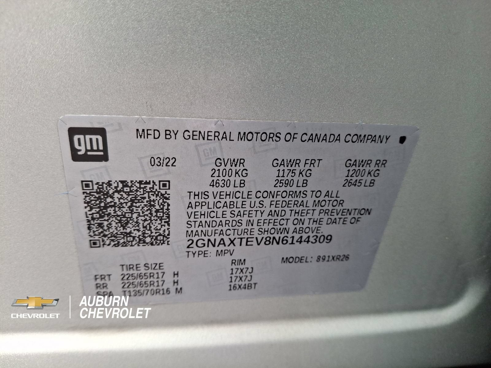 2022 Chevrolet Equinox LT