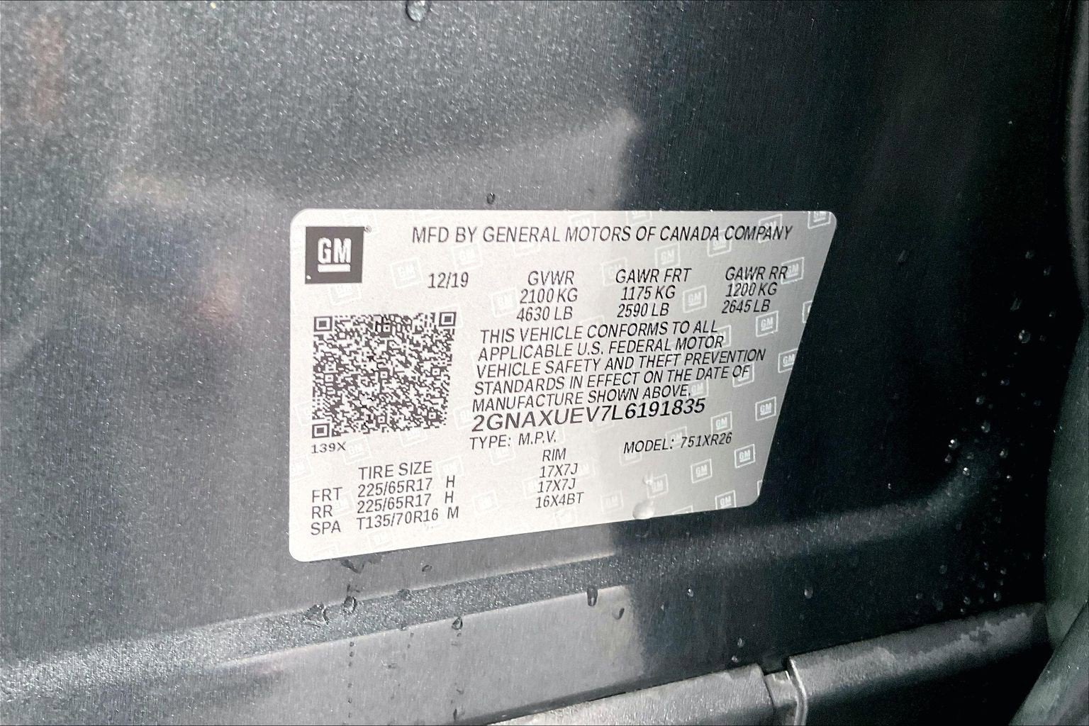 2020 Chevrolet Equinox LT