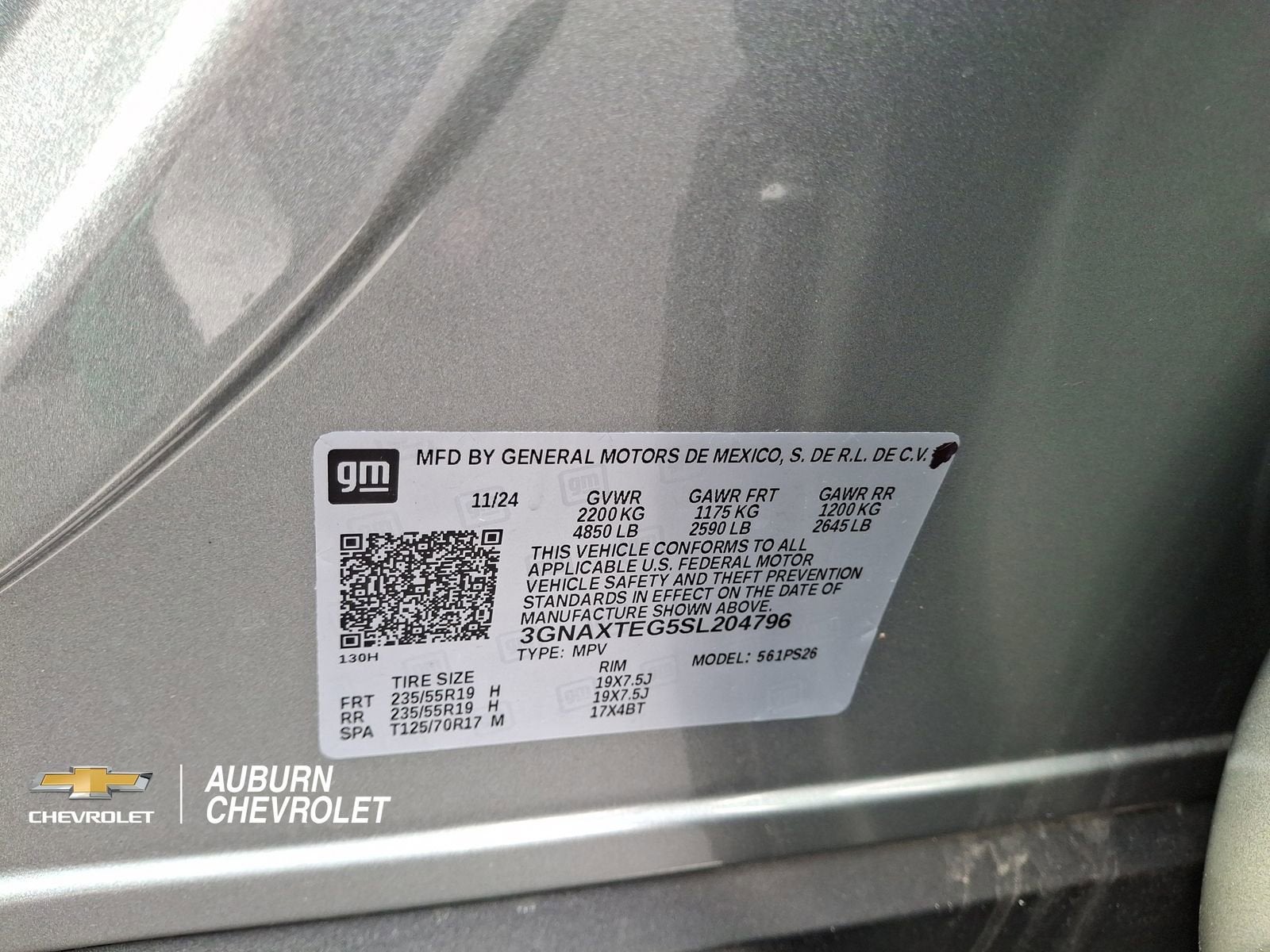 2025 Chevrolet Equinox RS