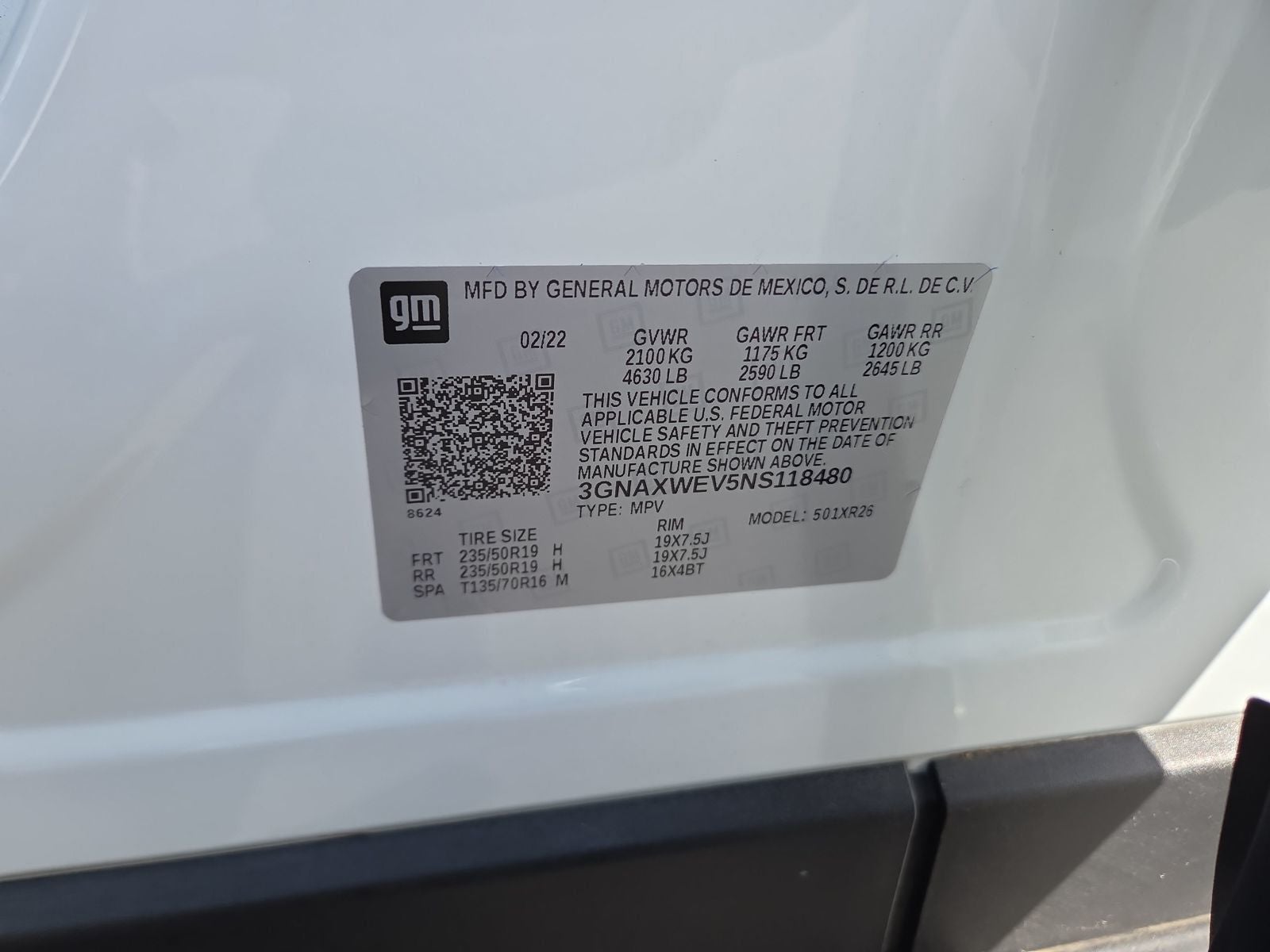 2022 Chevrolet Equinox RS