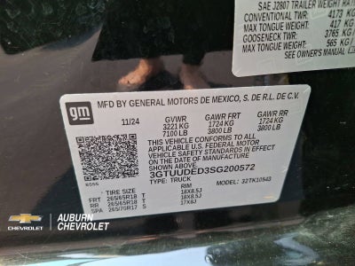 2025 GMC Sierra 1500 SLT