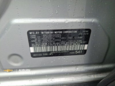 2018 Mitsubishi Outlander ES