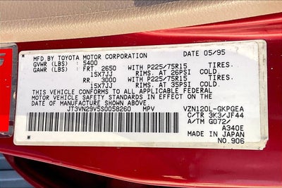 1995 Toyota 4Runner SR5