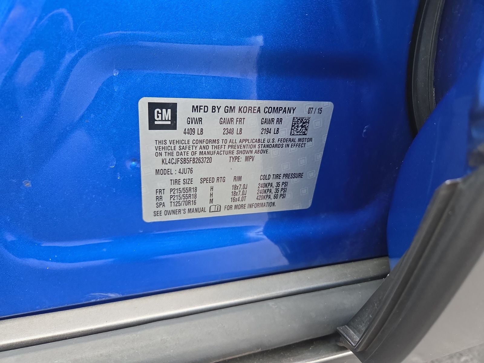 2015 Buick Encore Convenience