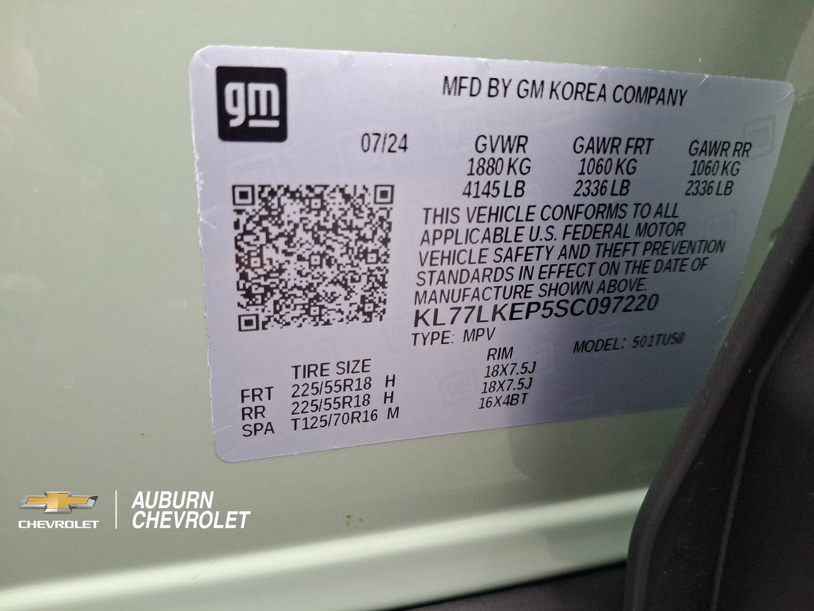 2025 Chevrolet Trax ACTIV