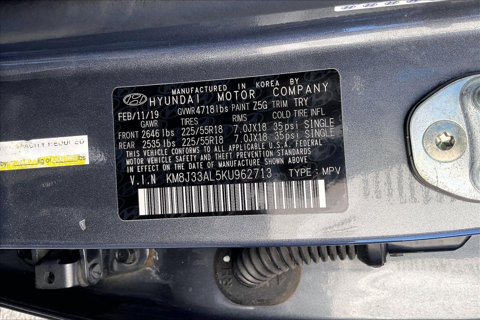 2019 Hyundai Tucson SEL