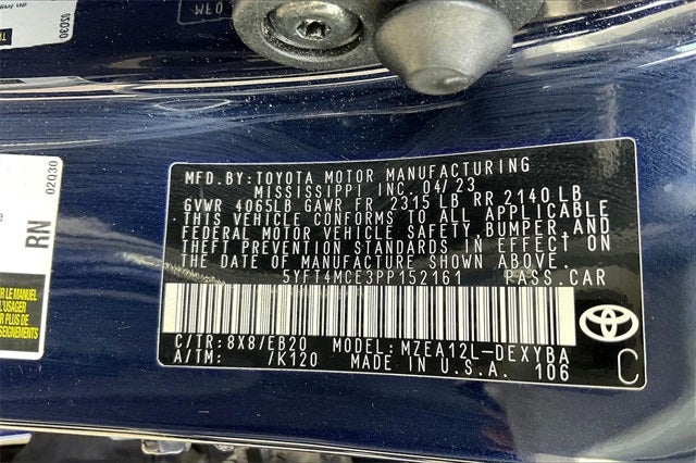 2023 Toyota Corolla XSE