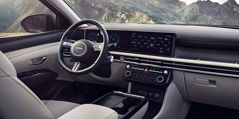 2026 Hyundai Tucson Hybrid interior technology