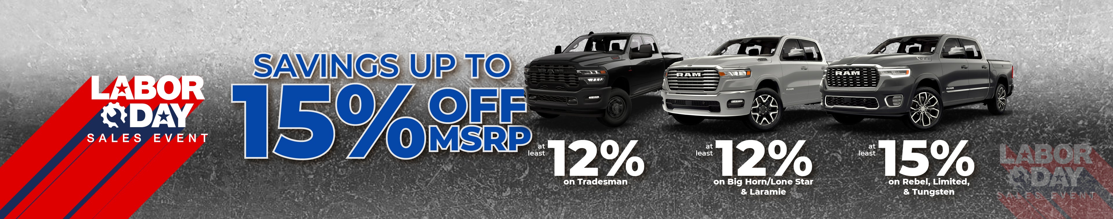 Savings upto 15% Below MSRP
