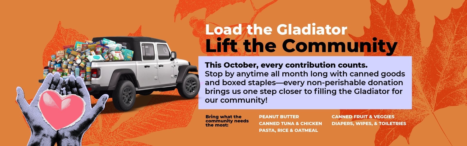Enumclaw CJDR October Food Drive